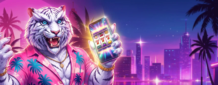 LuckyHills Casino mobile banner